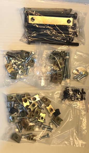 Kit Rahmen ELO Verzinkt, KTL Kataphorese, wie Original, Fettband, Schraubensatz inkl. Gutachten