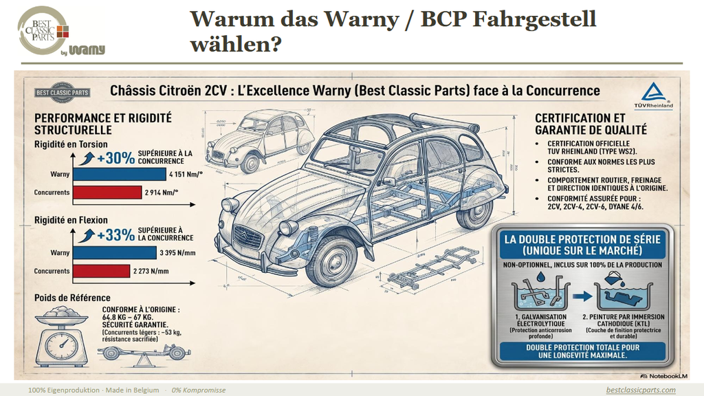 NEU- Rahmen Elo-Verzinkt+KTL Kataphorese by Warny BCP