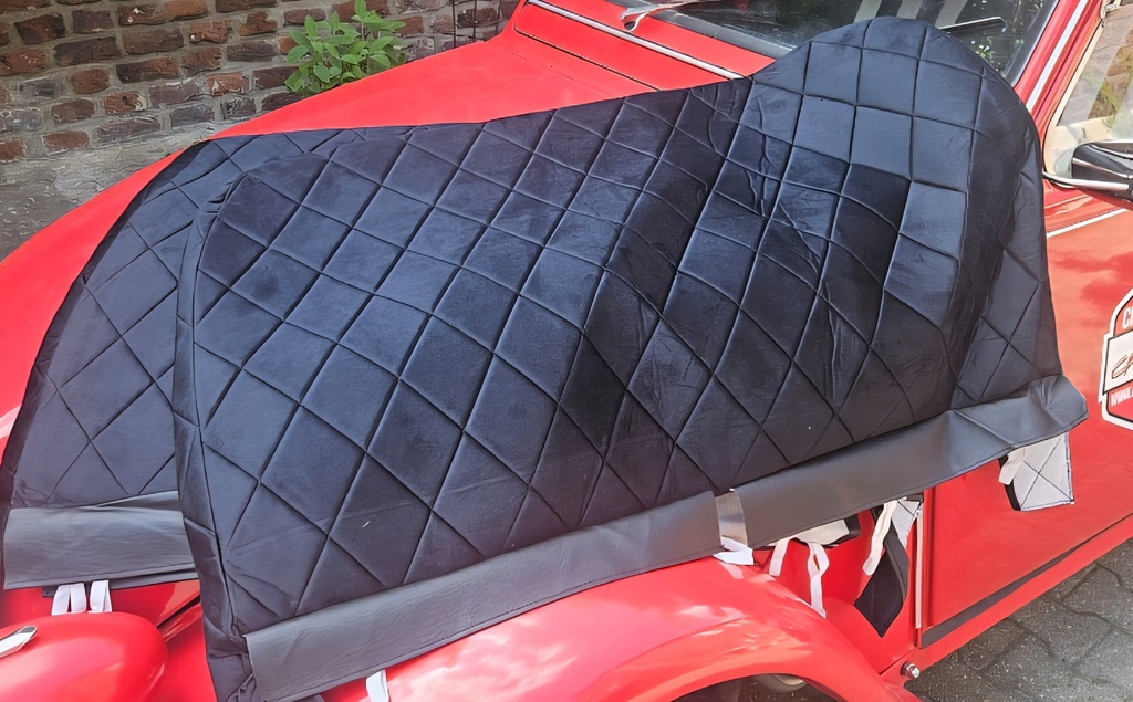 Sitzbank Schonbezug Set (vor. u. hin.) Schwarz