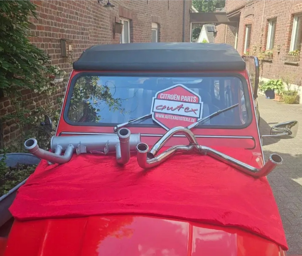 Sportauspuff Y-Verteiler