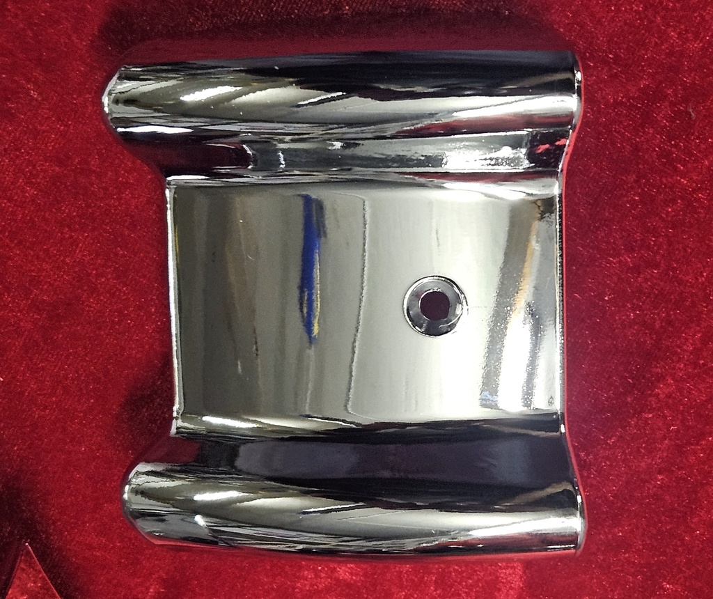 Stoßstangenecke hinten Chrom