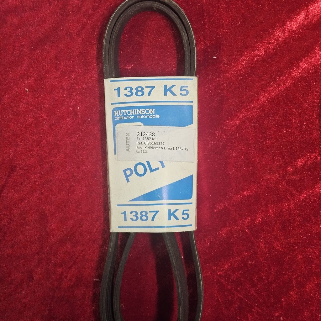 Keilrippenriemen XM OE: 128057 N.O.S.