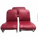 Sitzbezug Kunstleder SKAI Bordeaux Rot